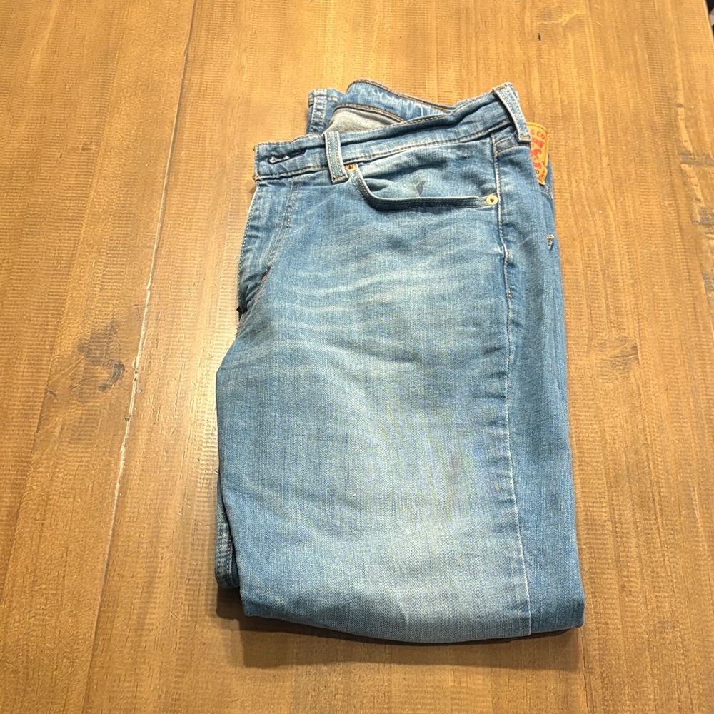 Levi's Light Blue Straight Jeans
